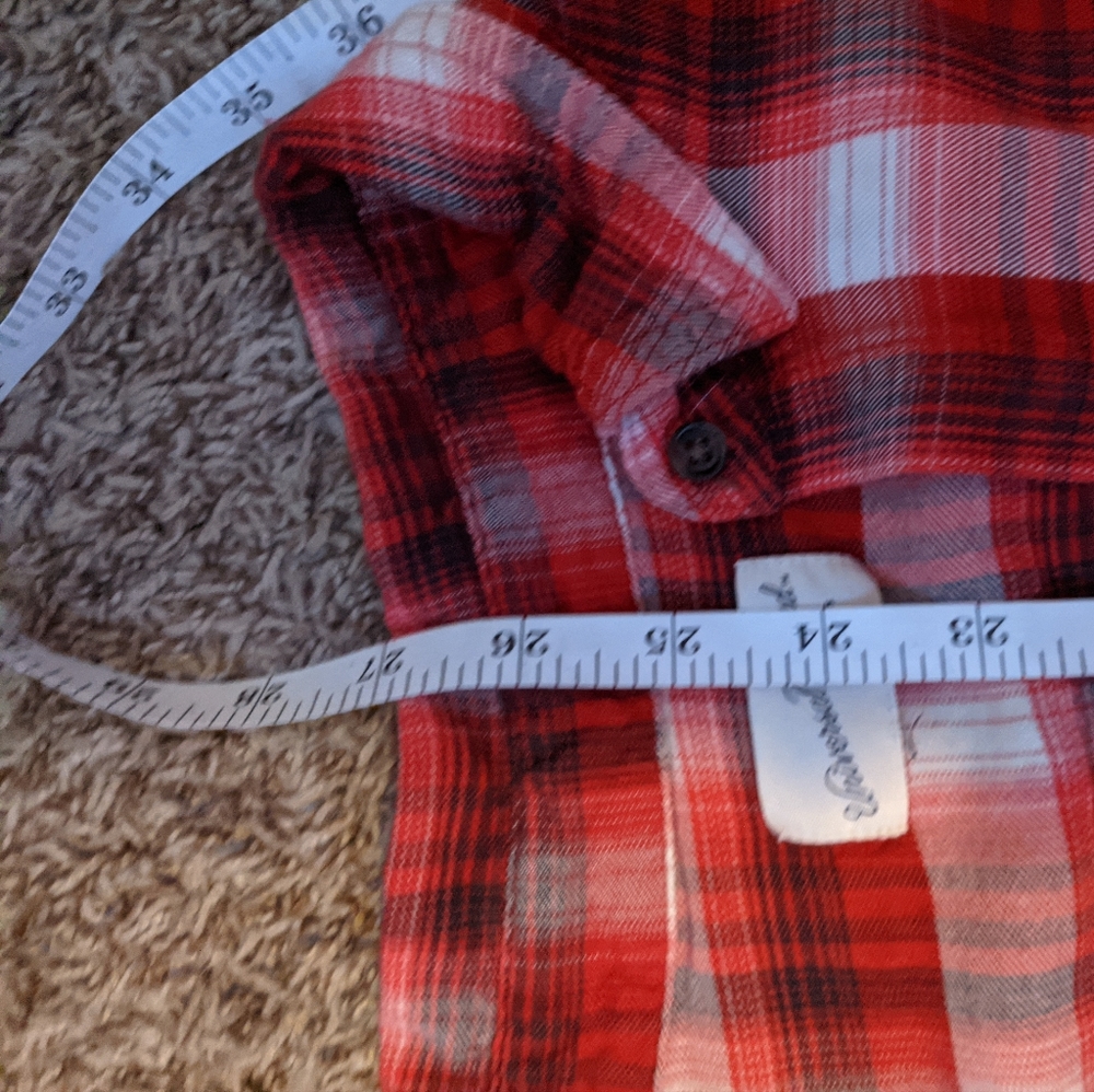 Super Soft Red Universal Thread Flannel - image 3